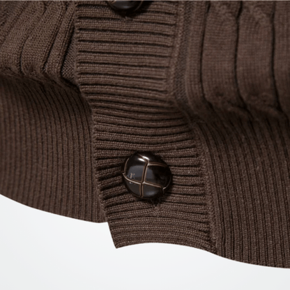 Brescia Cable Cardigan